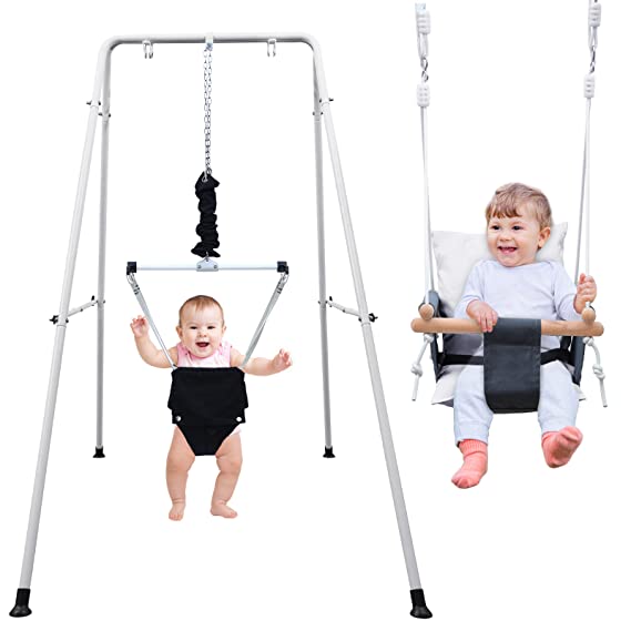 Hapfan 2 in 1 Baby Jumper and Toddler Swing