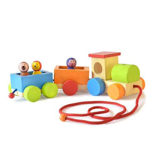 Jungle Toy Train Set