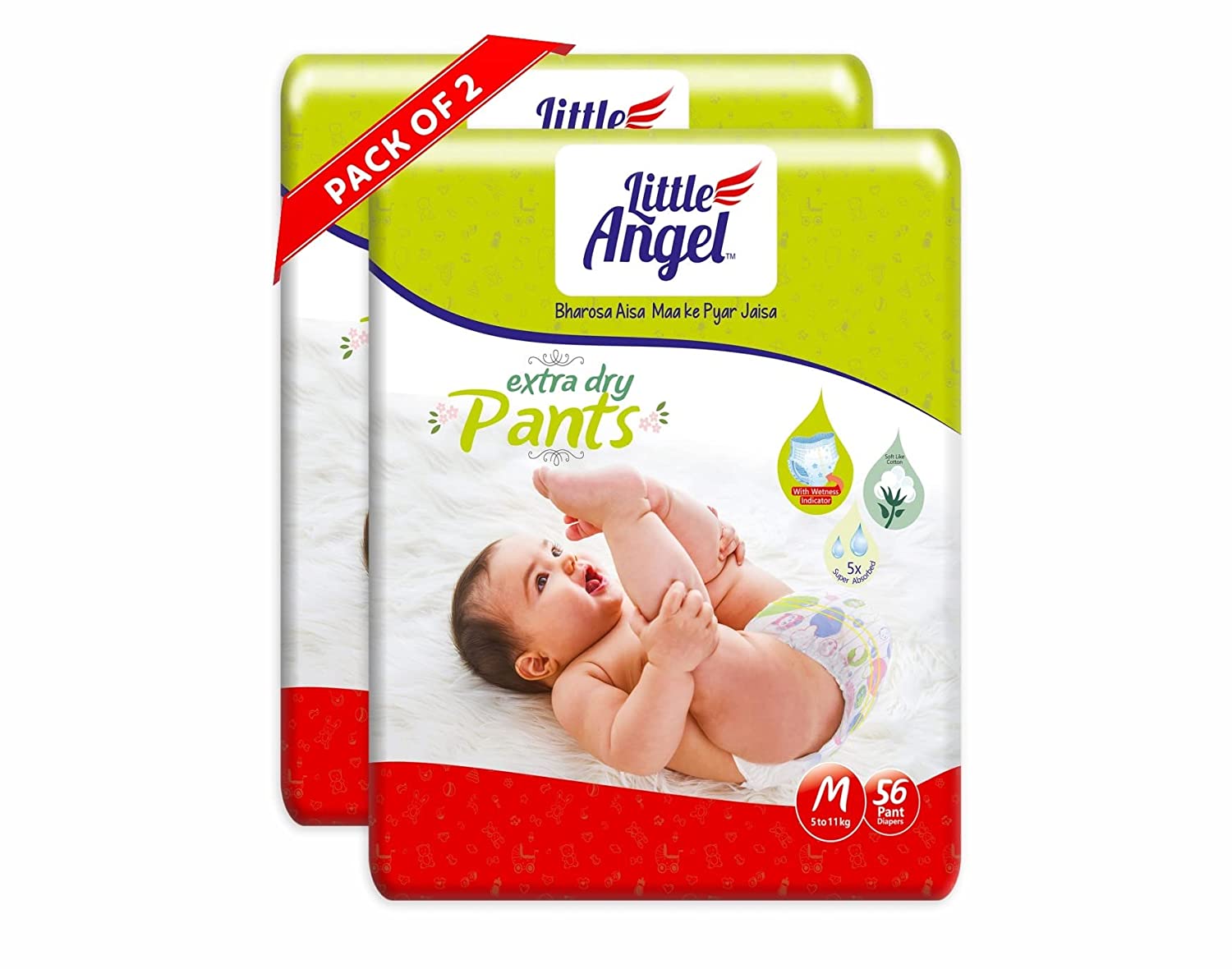 Little Angel Extra Dry Baby Diaper Pants