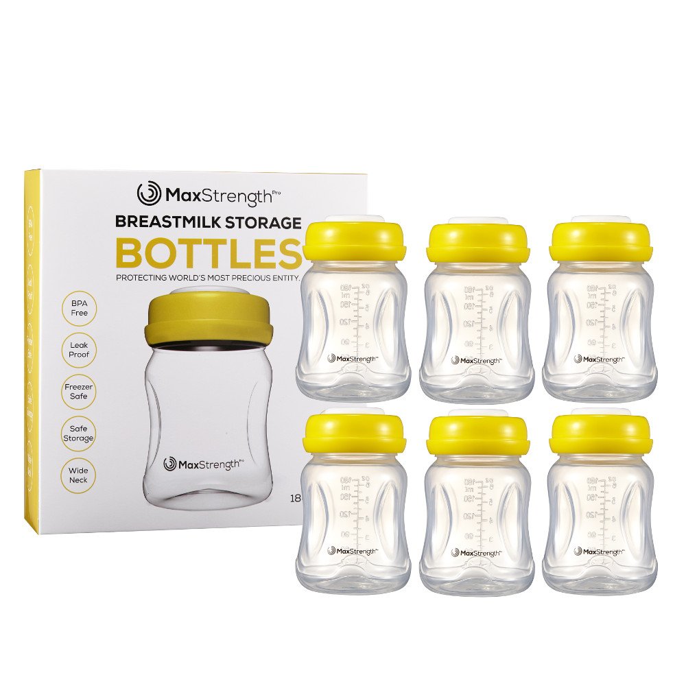 MaxStrength Breastmilk Storage Bottles