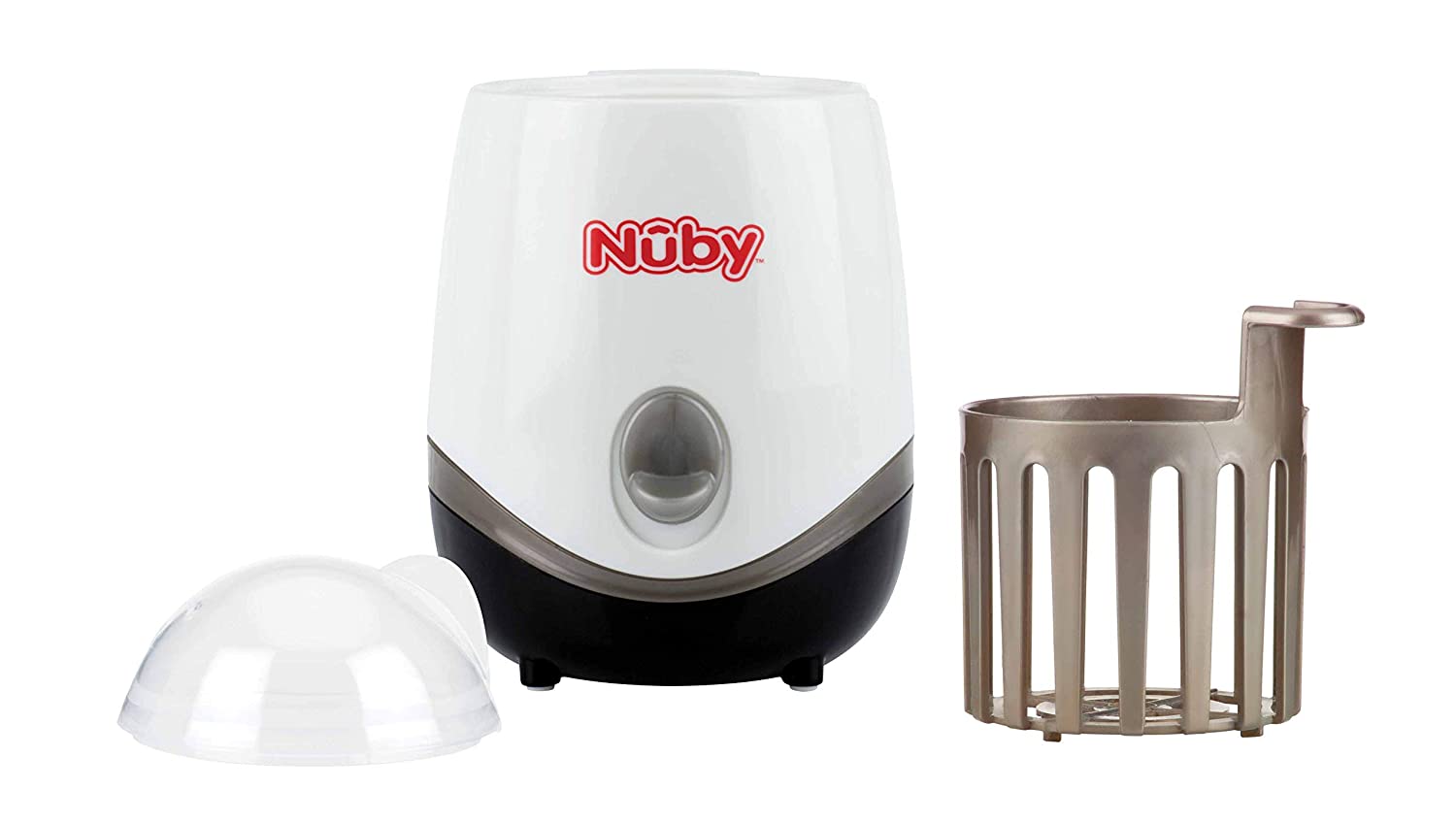 Nuby One-Touch 2-in-1 Electric Baby Bottle Warmer