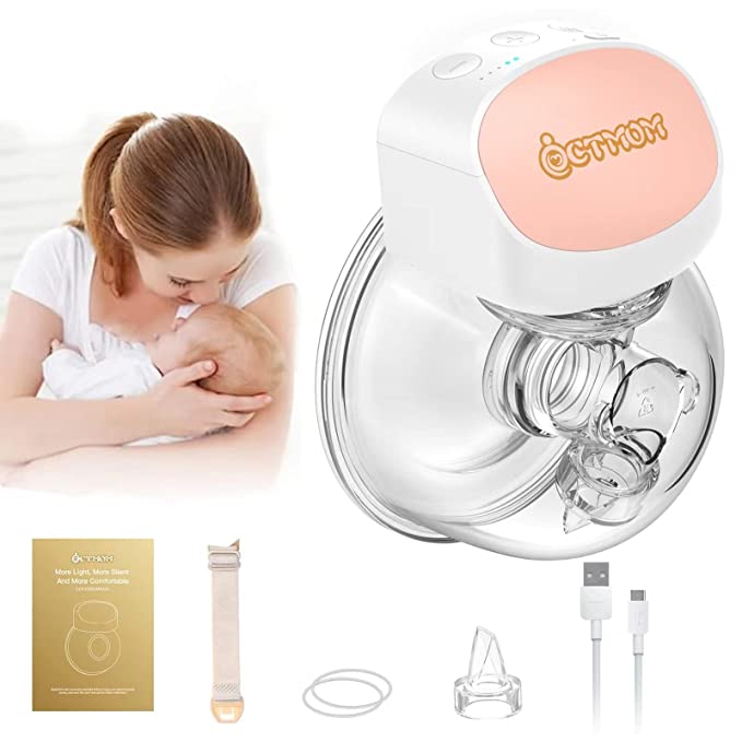 OCTMOM Hands-Free Wearable Electric Breast Pump