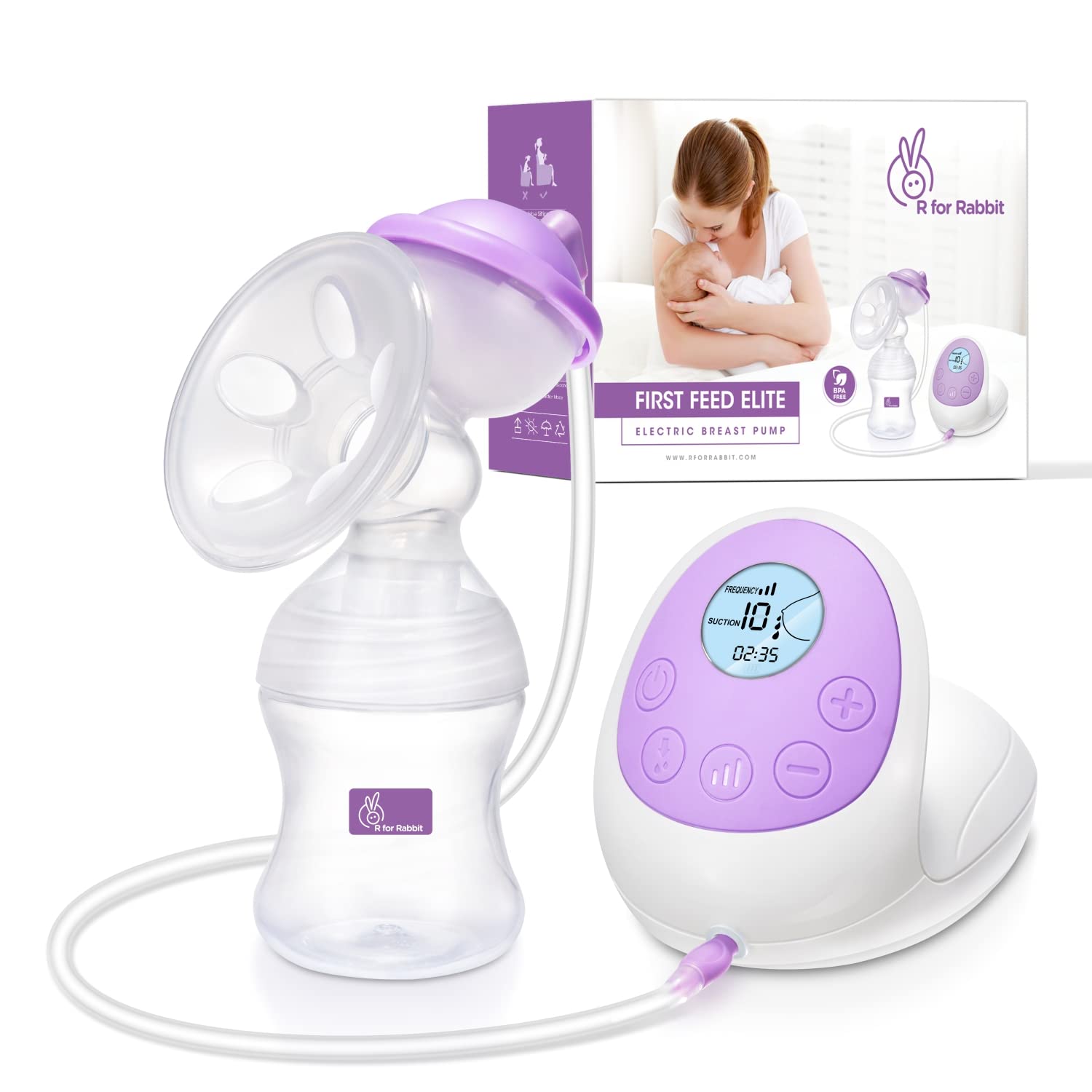 R for Rabbit First Feed Elite Electric Breast Pump