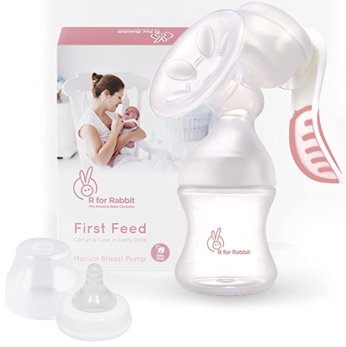 R for Rabbit First Feed Manual Breast Pump