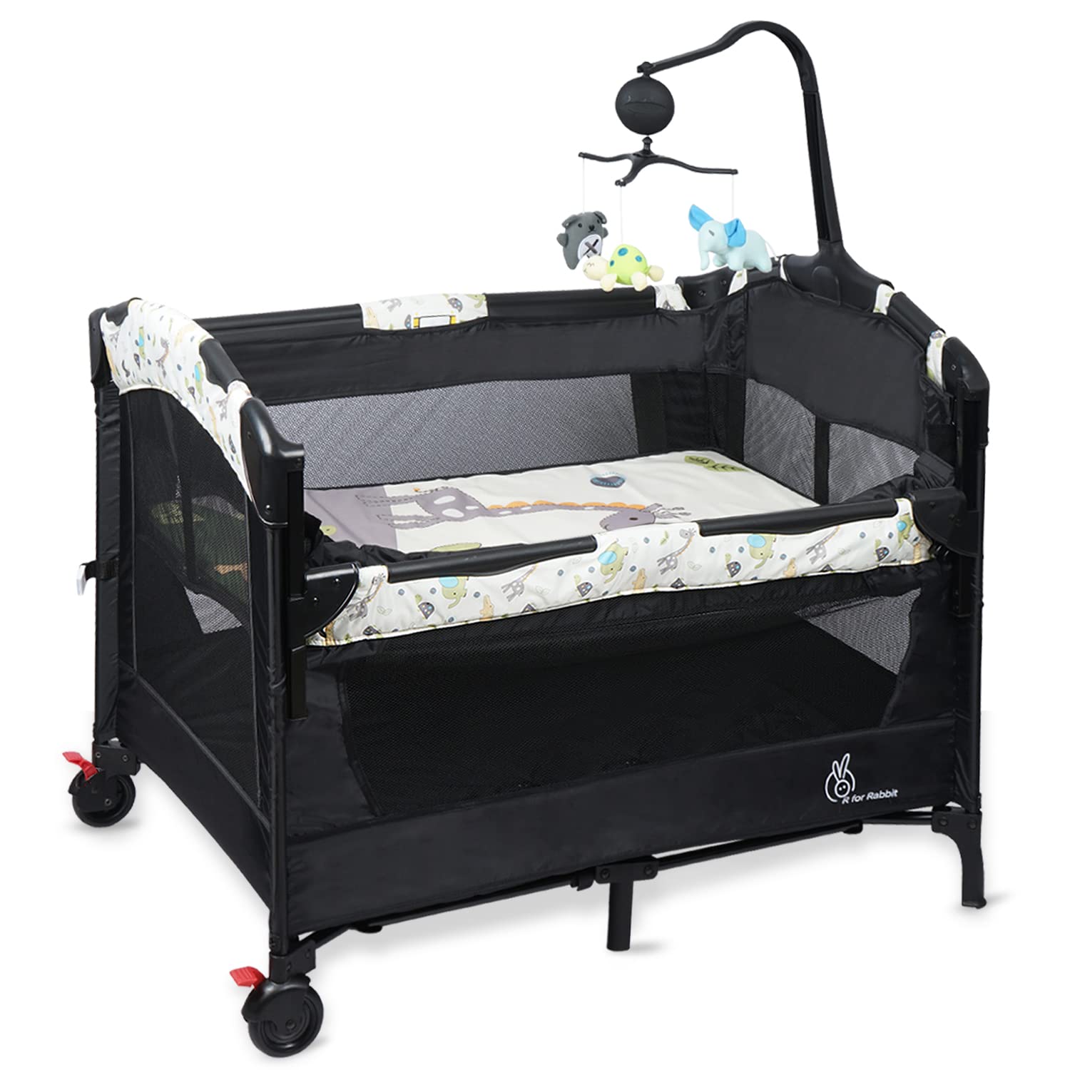 R for Rabbit Hide and Seek Plus Convertible Baby Cot