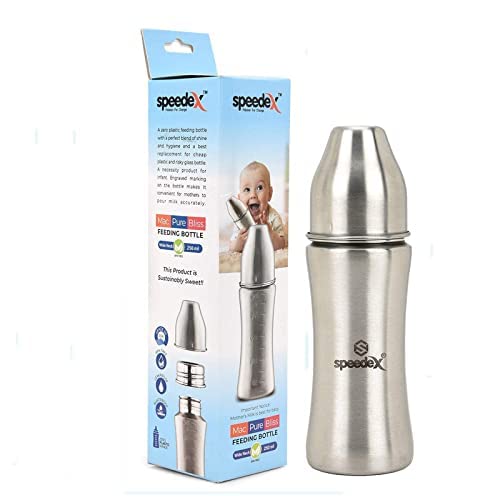 SPEEDEX Stainless Steel Baby Feeding Bottle