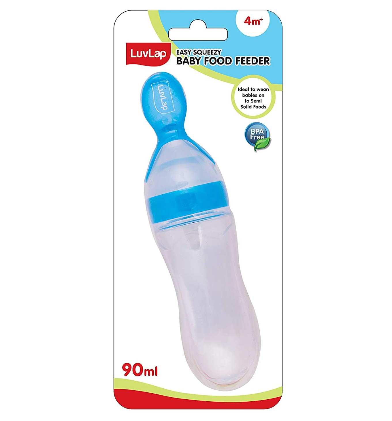 LuvLap Easy Squeezy Baby Food Feeder