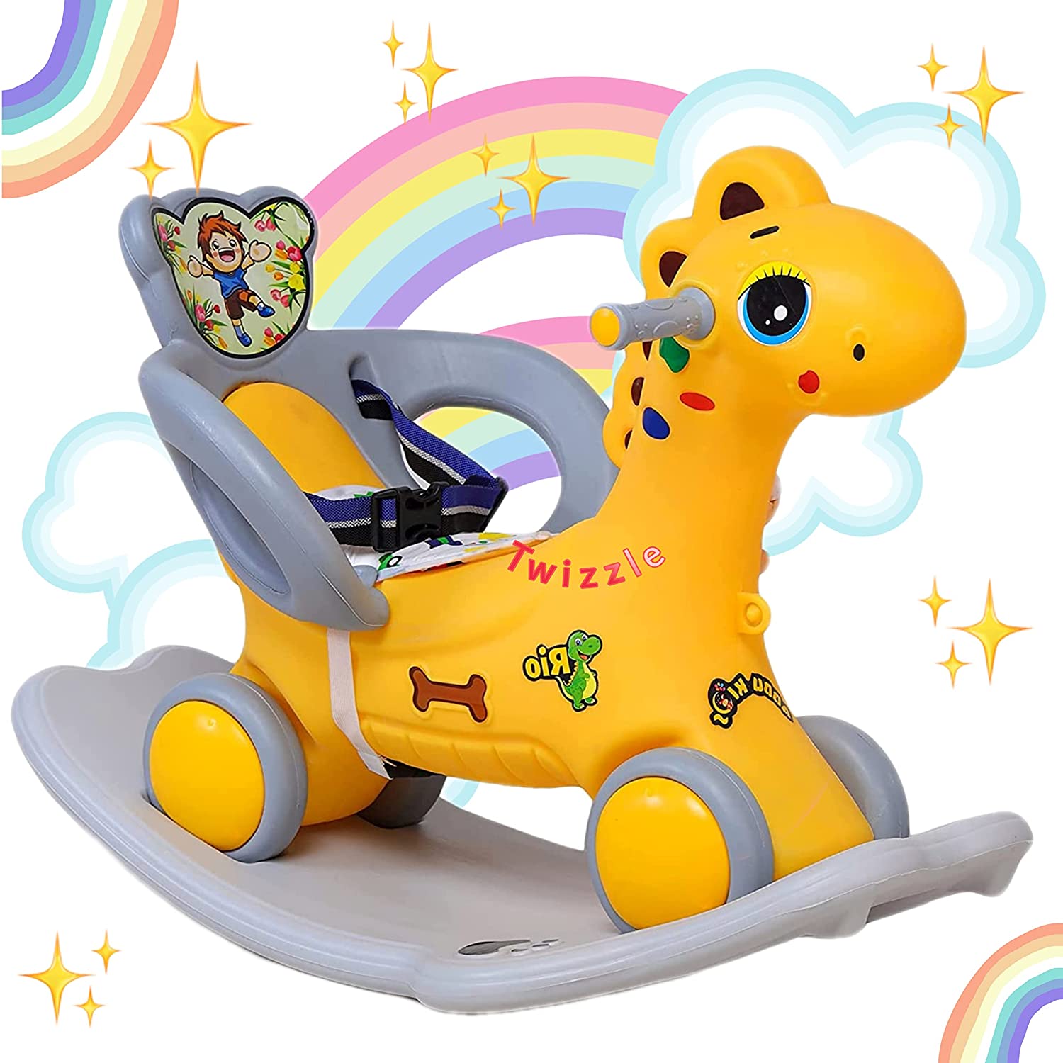 Twizzle 2 in 1 Baby Horse Swing Rocker