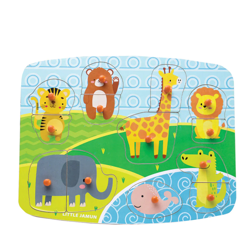 Wild Animals Peg puzzle