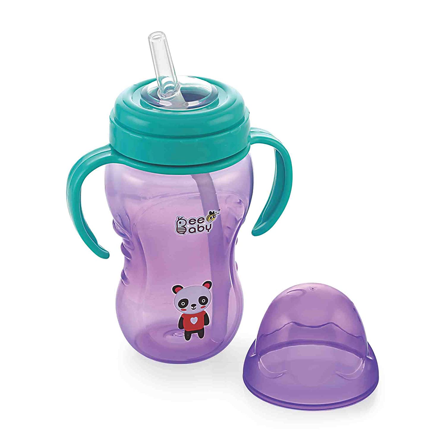 BeeBaby No-Spill Flex Silicone Straw Sippy/Sipper Cup