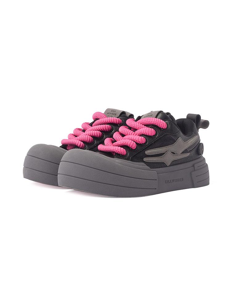 KILLWINNER丨Smile Life Sneaker - Black Samurai