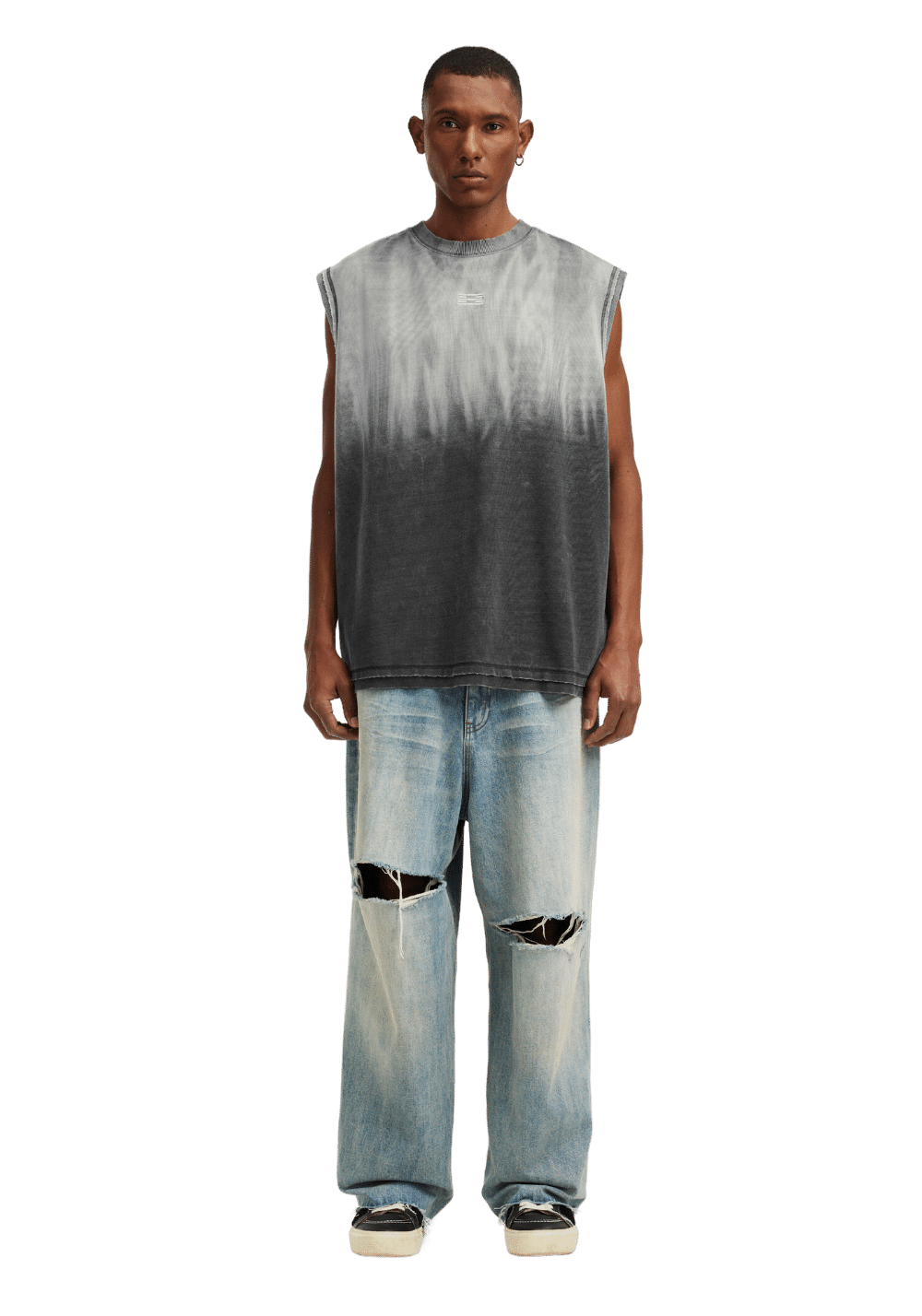 Gradient Wash Tank Top | PSYLOS 1