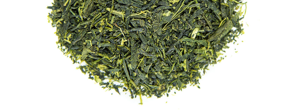 Feuilles de thé vert Sencha du Japon