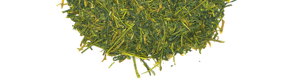 White tea green tea leaves from Japan