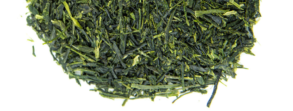 Feuilles de thé vert Sencha du Japon
