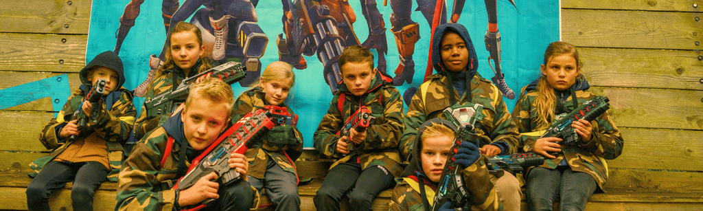 Kinderfeestje lasergame