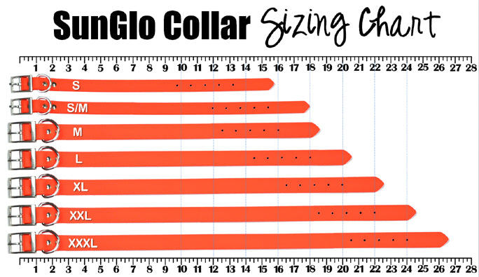 Sunglo Collar Sizing