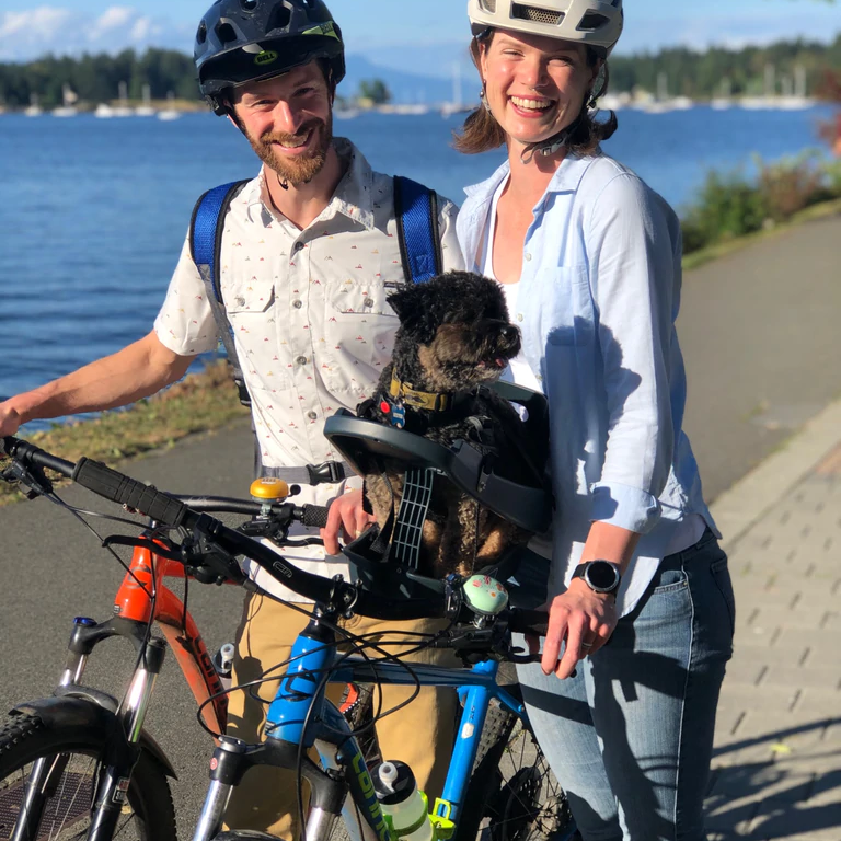 2022 Buddyrider Dog Bicycle Seat With Upgraded Harness