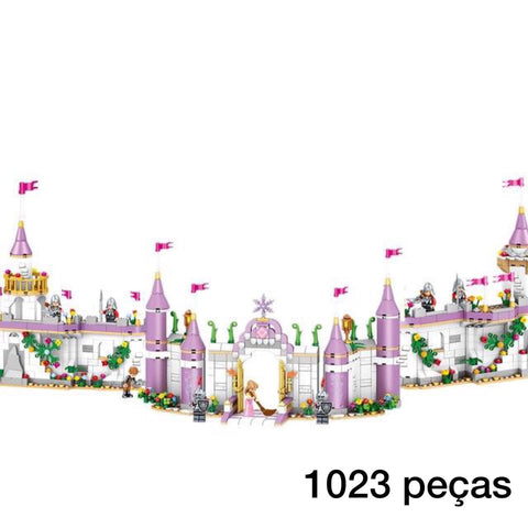 Blocos De Construção Castelo Das Princesas - Para sua Menina