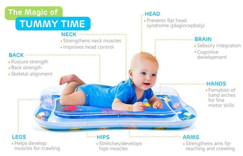 BabyMello ™ Tummy Time Mat - Para seu Bebê