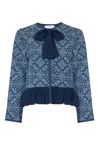 Quilted Bow Jacket