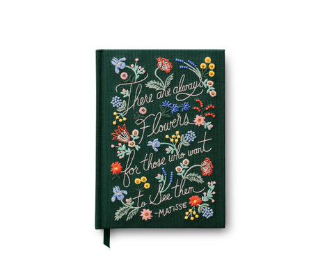 Rifle Paper Co. embroidered journal