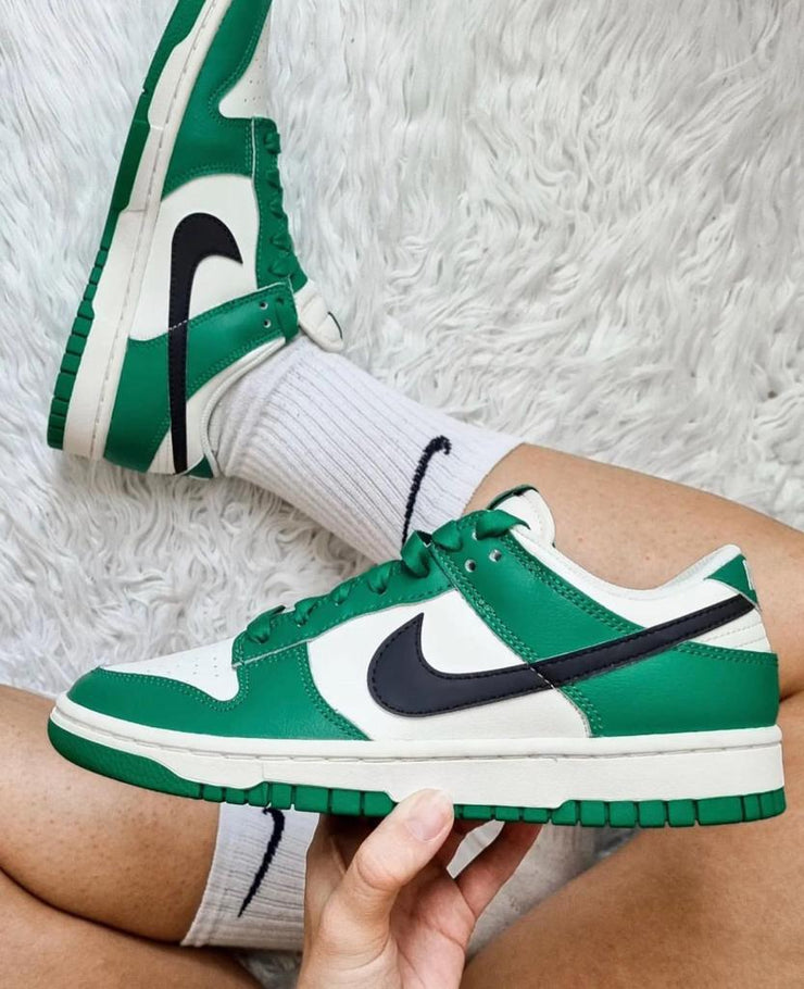 nike dunk low lottery pack green