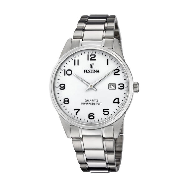 Festina Silver Grey Dial Men Automatic Watch - F16884/1 – Shaya Watches