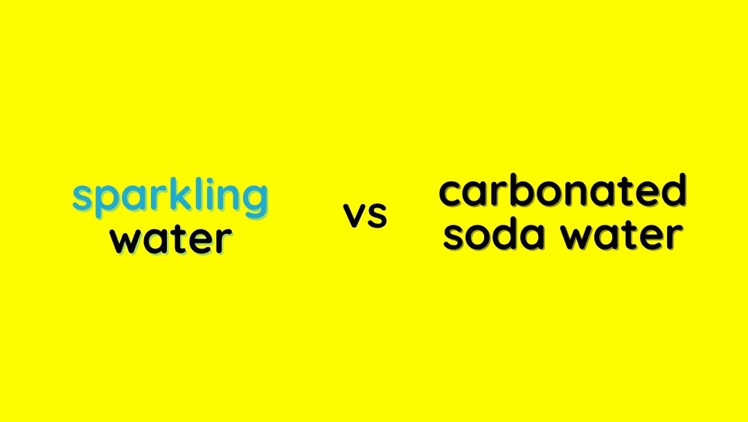 Sparkling Water vs Club Soda – ZOIK