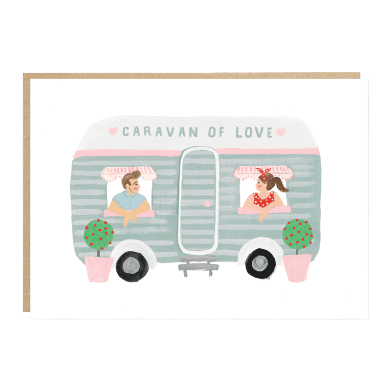 Kaart Caravan of Love