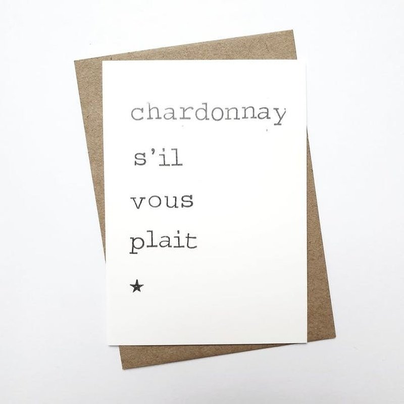 Kaart Chardonnay S'il Vous Plait