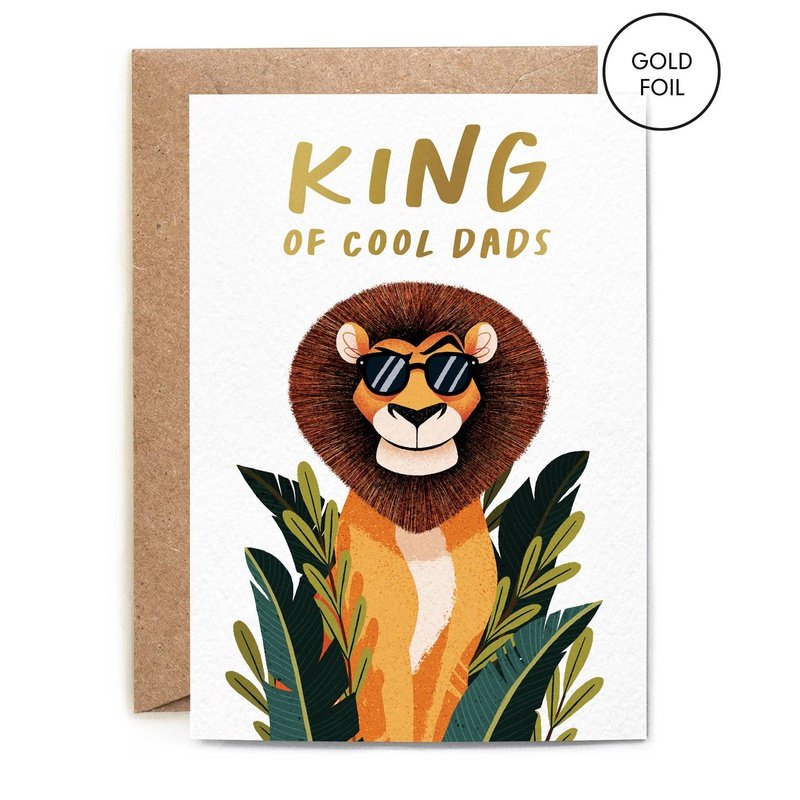 Kaart King of Cool Dads