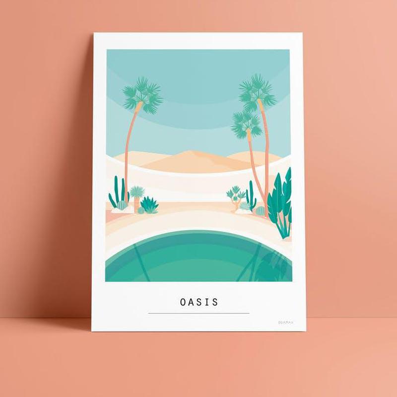 Kaart Oasis