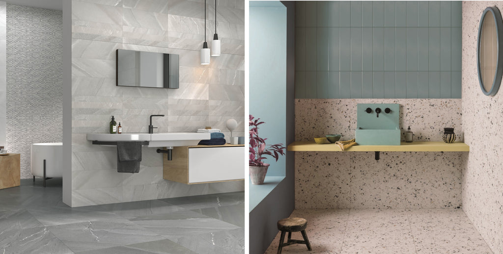 Burlingstone Ceramic & Rainbow Wall Tiles - Flordeco Collection