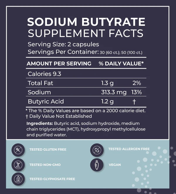 Sodium Butyrate Facts
