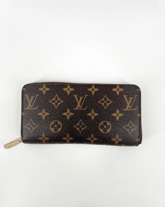 LOUIS VUITTON Monogram Checkbook Holder Wallet Cover 83557