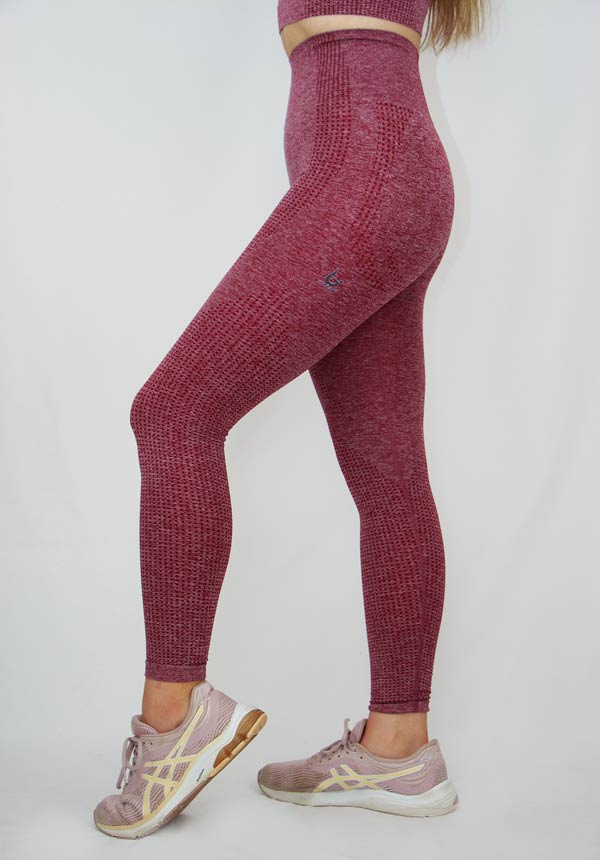 Echt Force Scrunch Leggings - Dusty Pink - ShopperBoard