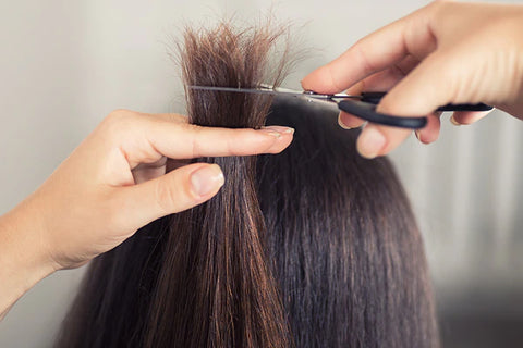 Lassen Sie sich regelmäßig die Haare schneiden