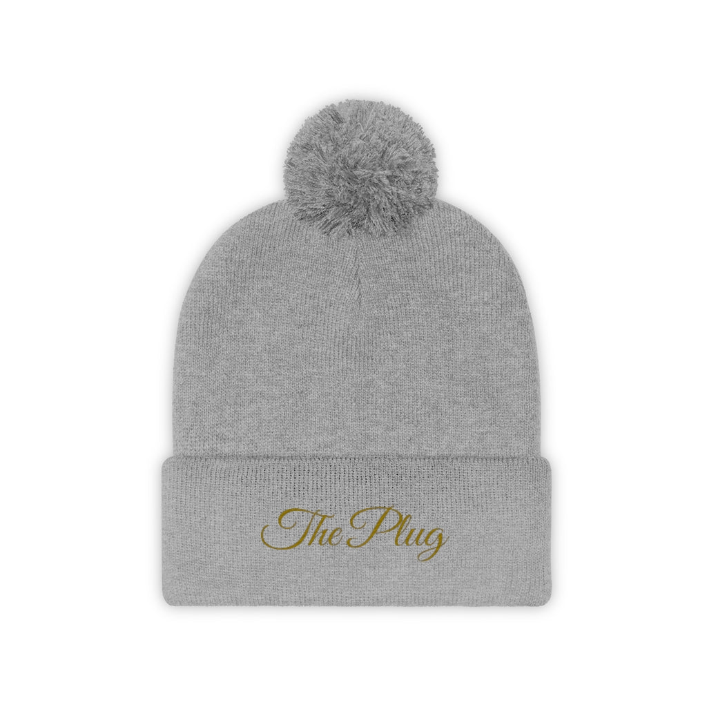 The Plug Pom Pom Beanie