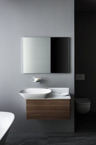 laufen mirror and sink set