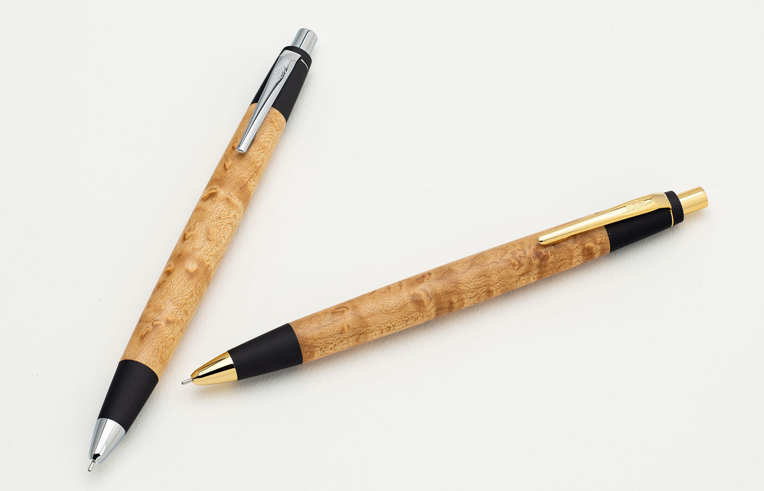 野原工芸 バーズアイ欅 スタンダードボールペン筆記具の種類ボールペン 