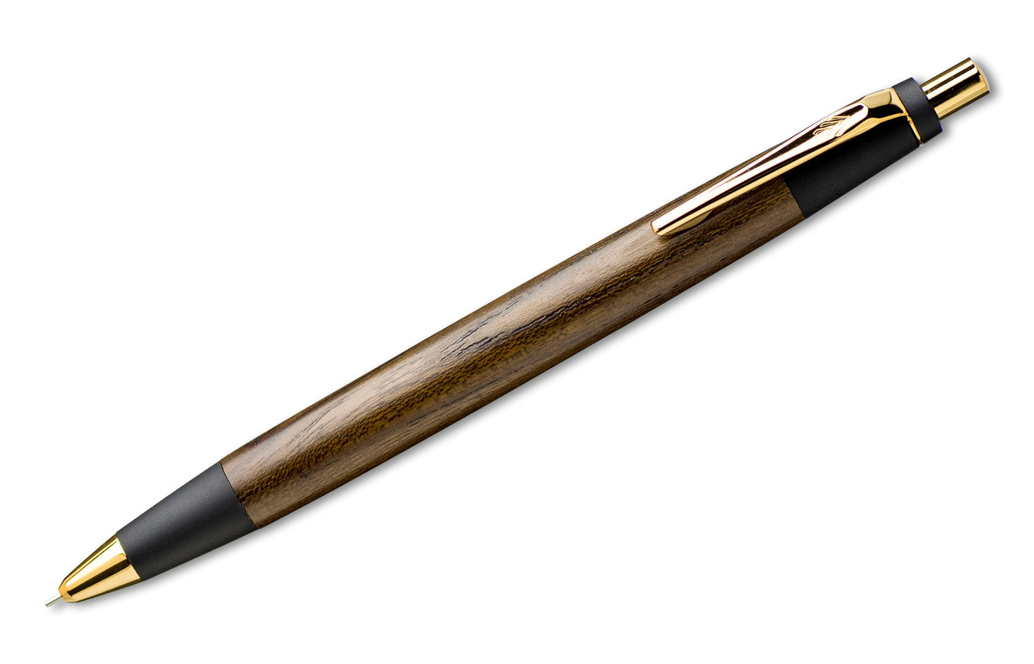 野原工芸 欅 シャープペンシル 旧型 ゴールドとても綺麗です - 筆記具