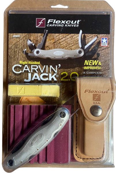 FLEXCUT | JKNL291 Carvin' Jack 2.0 - Coltello chiudibile per intagliare il legno