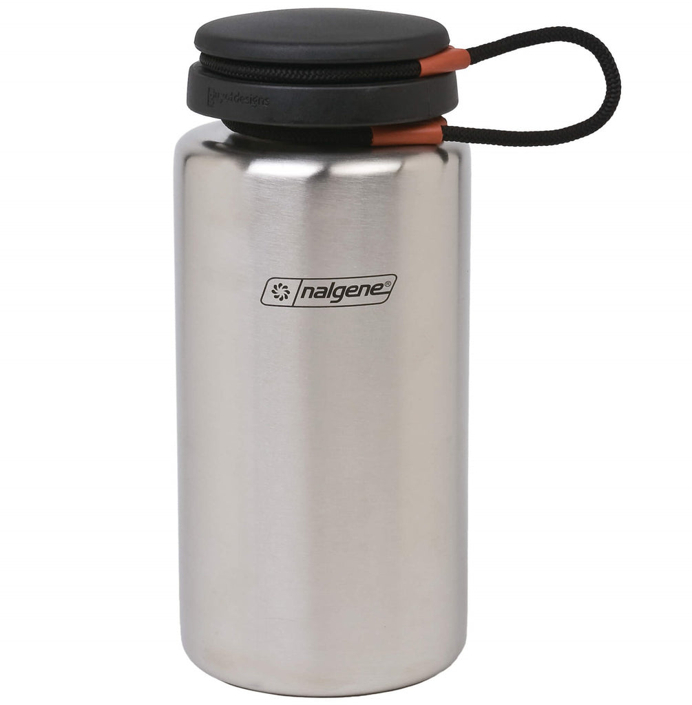 NALGENE | WIDE MOUTH STEEL STANDARD FLASK - Borraccia a bocca larga