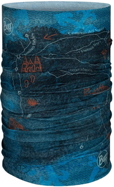 BUFF | COOLNET UV NECKWEAR - CAMINO DE SANTIAGO PENINSULA DENIM - Scaldacollo con protezione solare