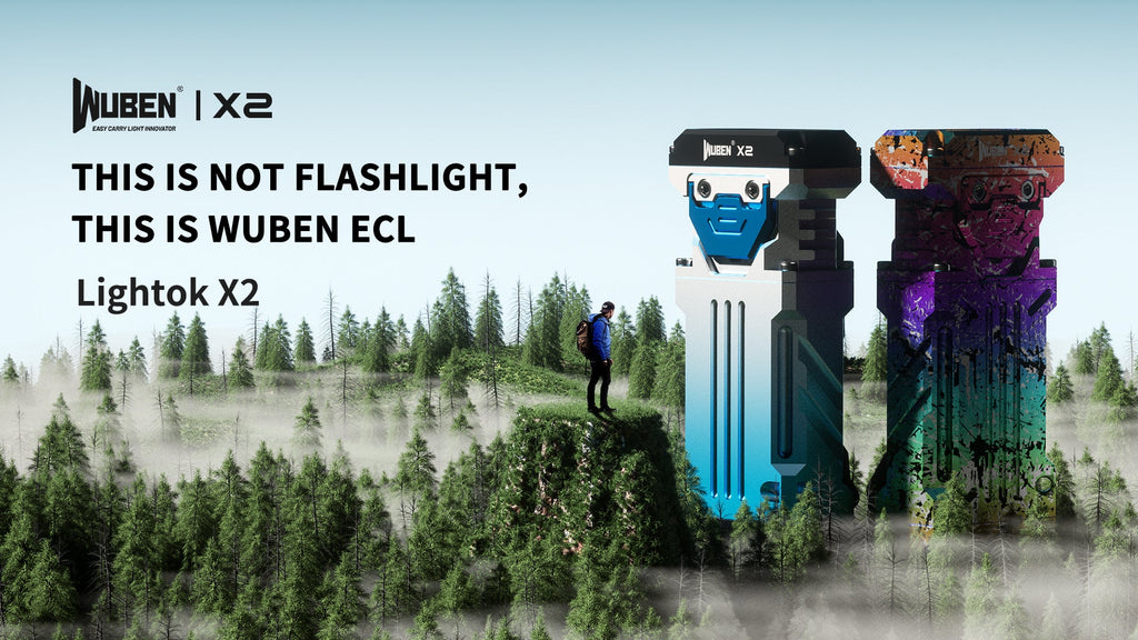 WUBEN | LIGHTOK X2 - Torcia da 2500 Lumens