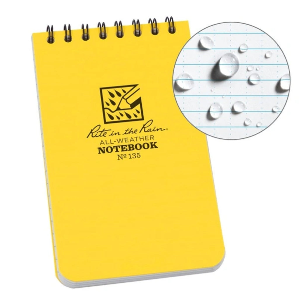 RITE IN THE RAIN | TOP SPIRAL NOTEBOOK 135 - Block notes impermeabile