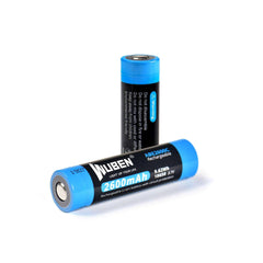 WUBEN | RECHARGEABLE 18650 MOD. ABE2600C - Batteria di ricambio