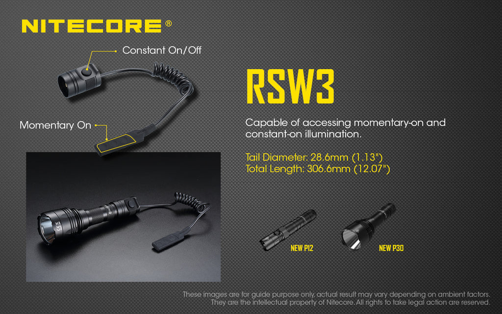 NITECORE | RSW3 - Controllo remoto per torce