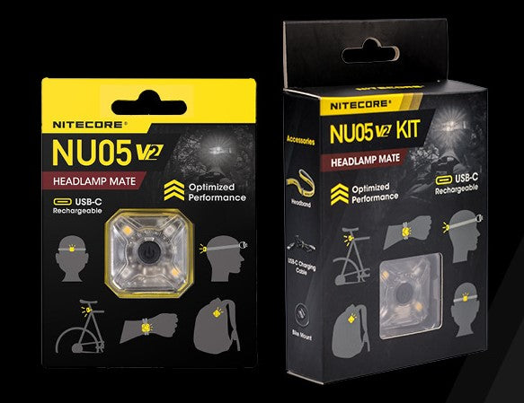 Nitecore | NU05 V2 - Segnalatore luminoso versatile Ultralight